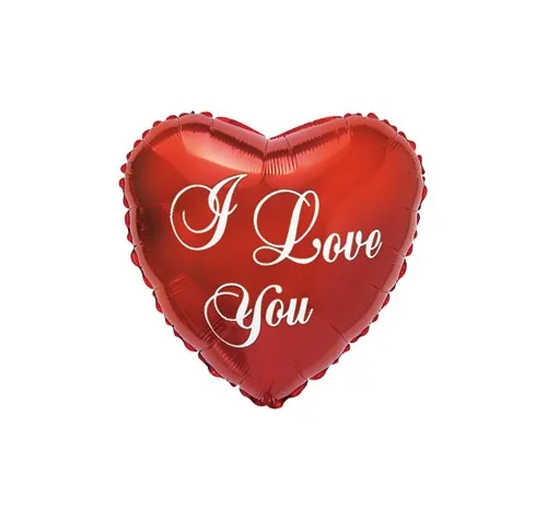 1pcs I Love You Mylar Balloon