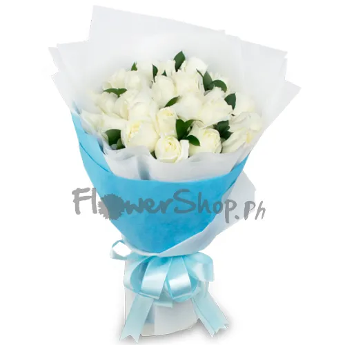 Send White Roses to Bontoc - Mothers Day Flowers