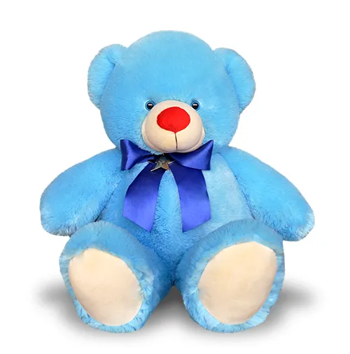 Sky blue best sale color teddy bear