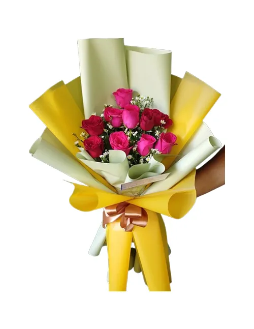 Flower Delivery Banguingui - Pink and Red Roses