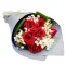 send half dozen red ecuadorian roses bouquet to philippines